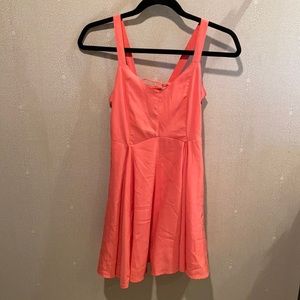 Coral Urban Outfitters Dress